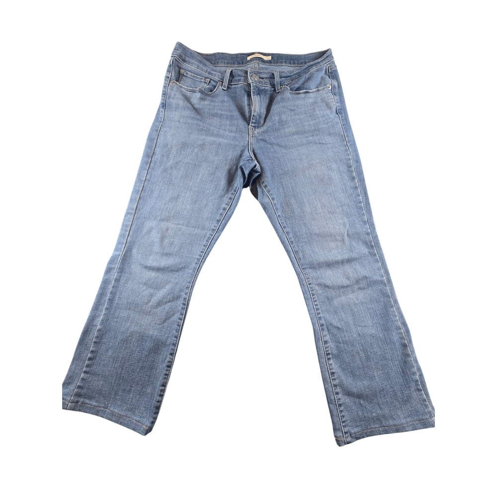 Levis Classic Bootcut Jeans Womens 12M W31 L32 Medium Wash Blue Denim 39252-0037